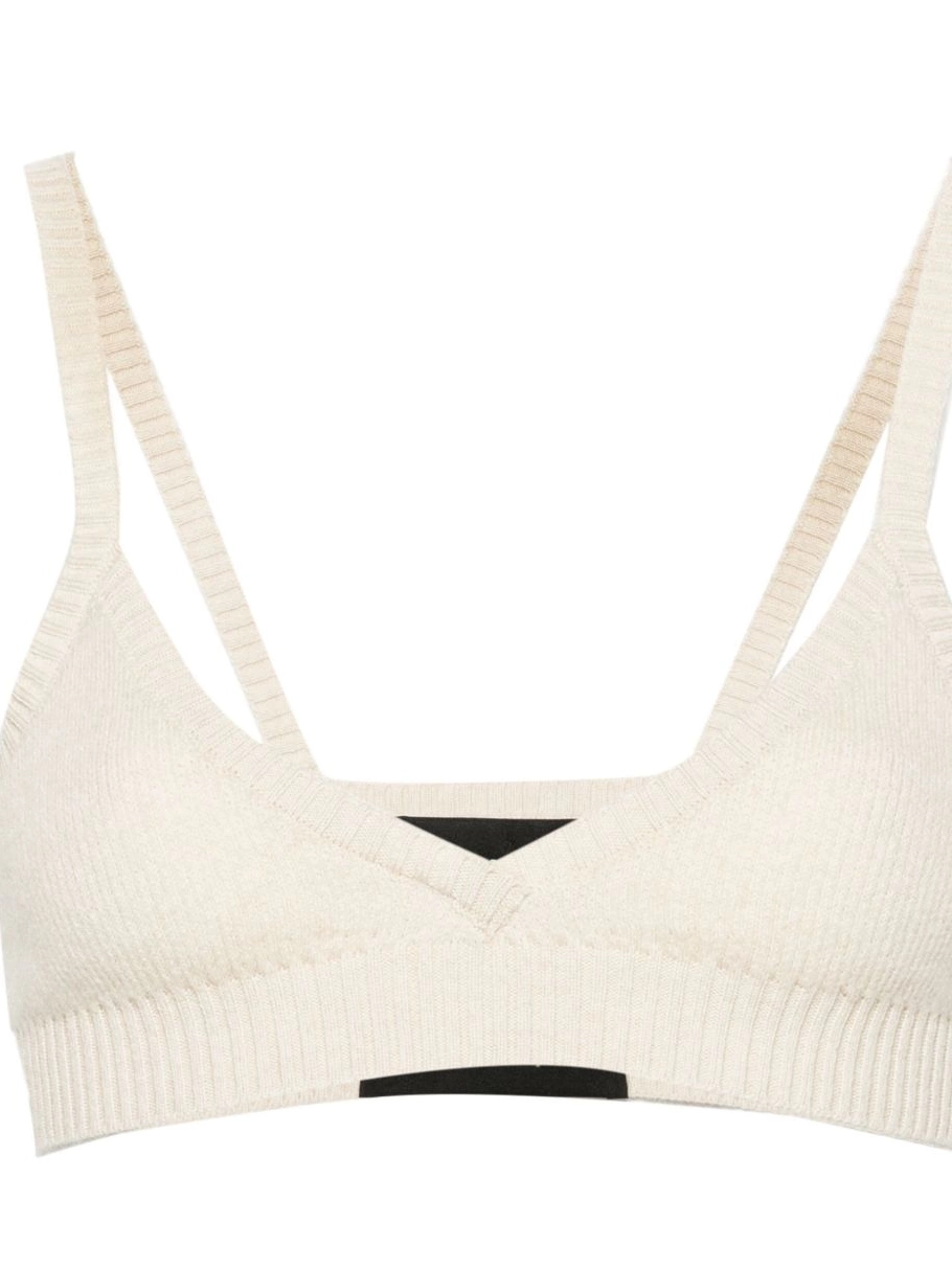 Cheap bralette ribbed Women Alanui triangle 0407